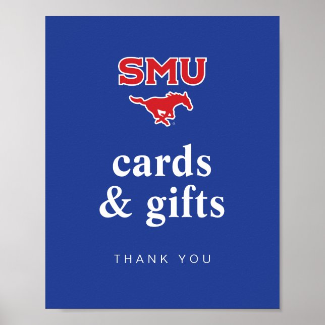 Southern Methodist University Graduation Poster (Front)