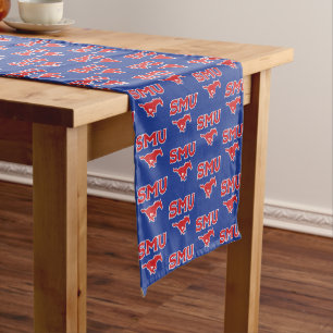 Southern Methodist University Graduation Short Table Runner