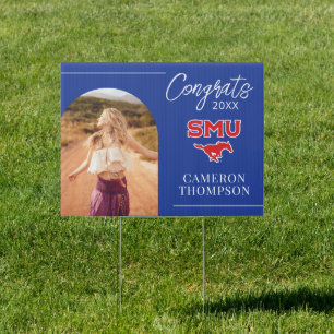 Southern Methodist University Graduation Sign