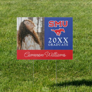 Southern Methodist University Graduation Sign