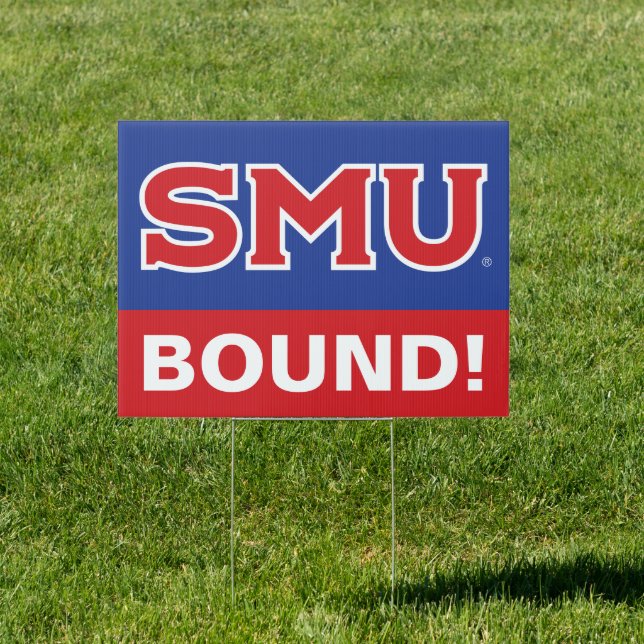 Southern Methodist University Graduation Sign (Insitu)