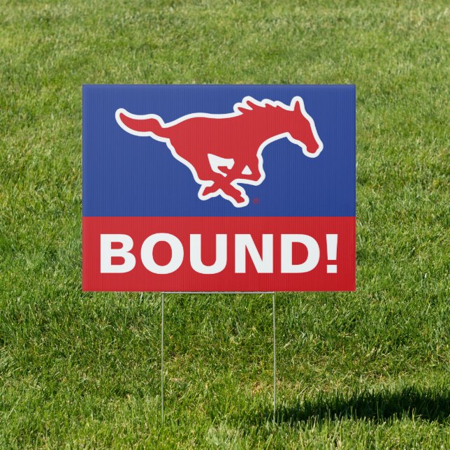 Southern Methodist University Graduation Sign (Insitu)