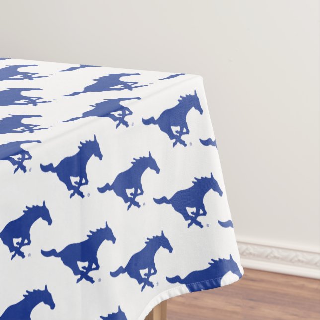 Southern Methodist University Graduation Tablecloth (In Situ)