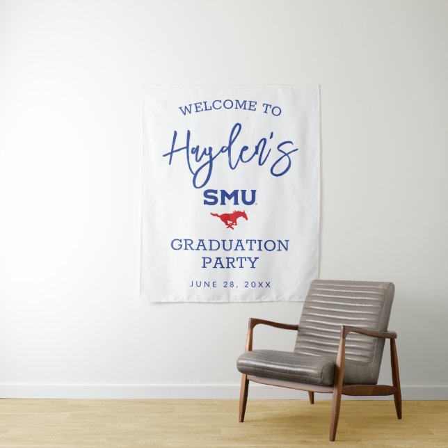Southern Methodist University Graduation Tapestry (In Situ)