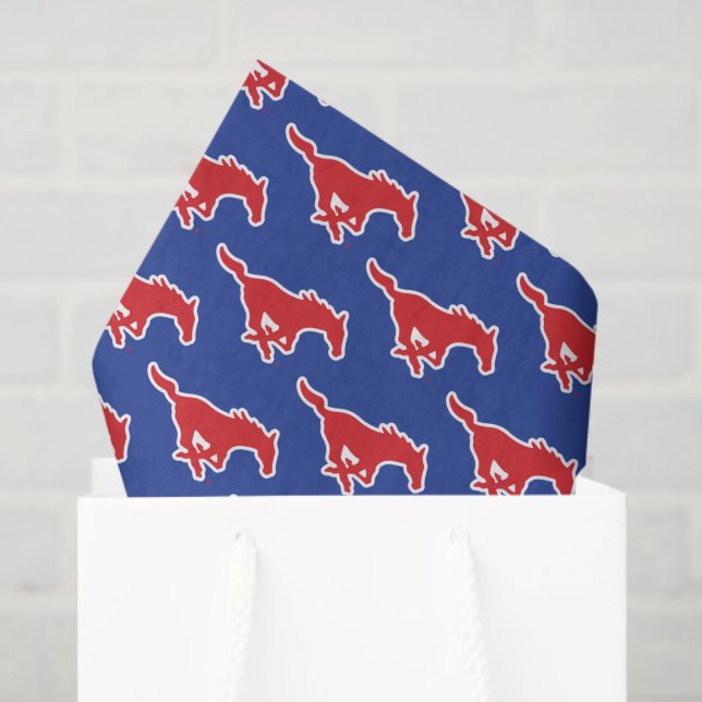 Southern Methodist University Graduation Tissue Paper (Gift Bag)