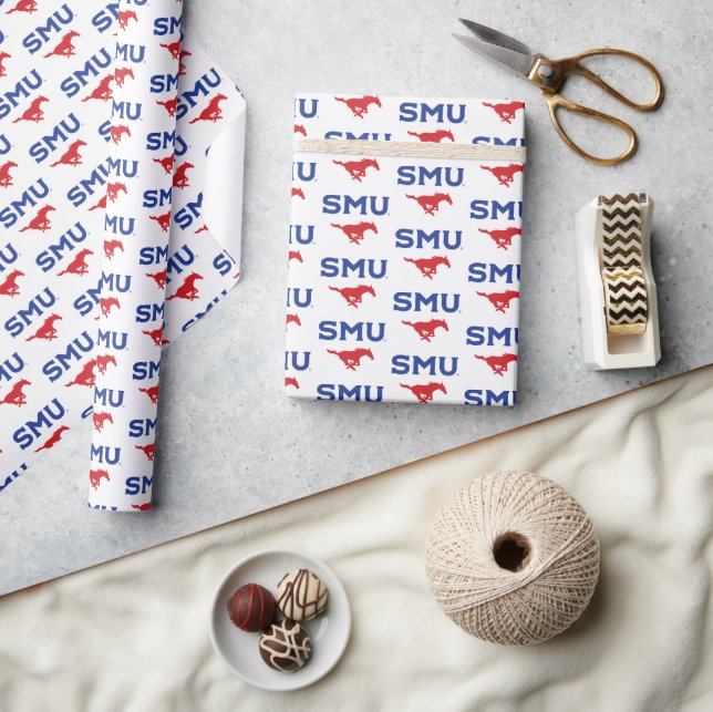 Southern Methodist University Graduation Wrapping Paper (Crafts)