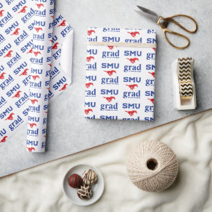 Southern Methodist University Graduation Wrapping Paper