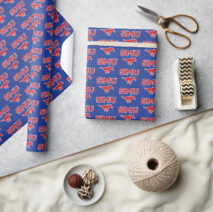 Southern Methodist University Graduation Wrapping Paper