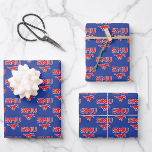 Southern Methodist University Graduation Wrapping Paper Sheets