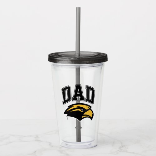 Southern Mississippi Dad Acrylic Tumbler