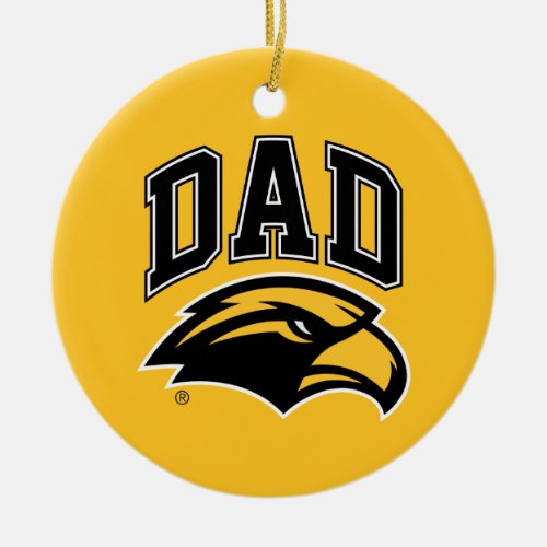 Southern Mississippi Dad Ceramic Ornament