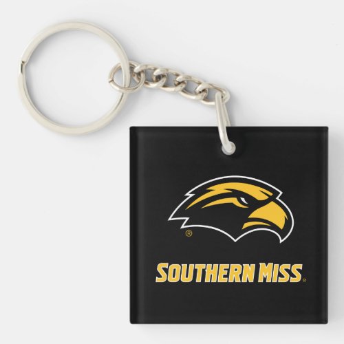 Southern Mississippi Logo Keychain