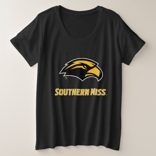 Southern Mississippi Logo Plus Size T_Shirt