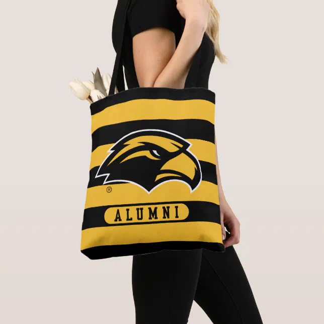 Southern Mississippi University Alumni Stripes Tote Bag 