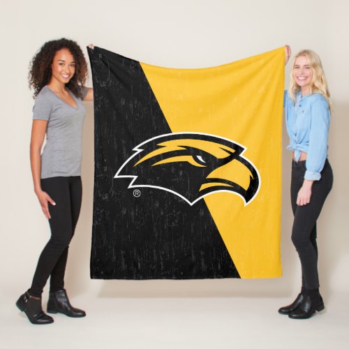 Southern Mississippi University Color Block Fleece Blanket
