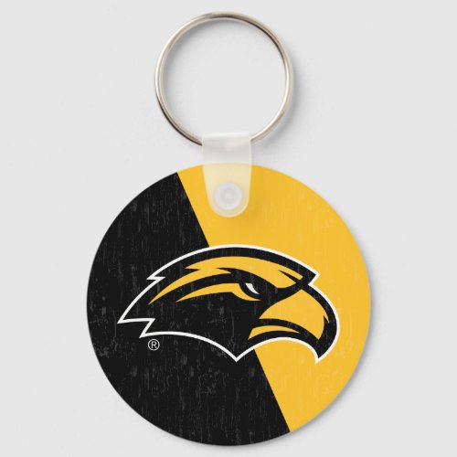 Southern Mississippi University Color Block Keychain