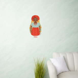 Southern Nigerian Matryoshka Wall Decal