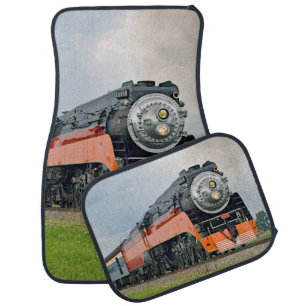 Southern Pacific 4449 Daylight Steam Engine  Car Floor Mat