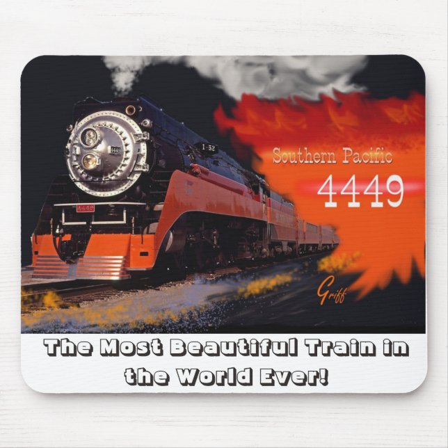 Southern Pacific #4449 Mouse Pad (Front)