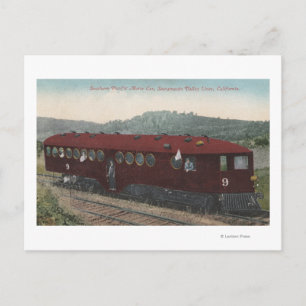 Southern Pacific Motor Car Postcard