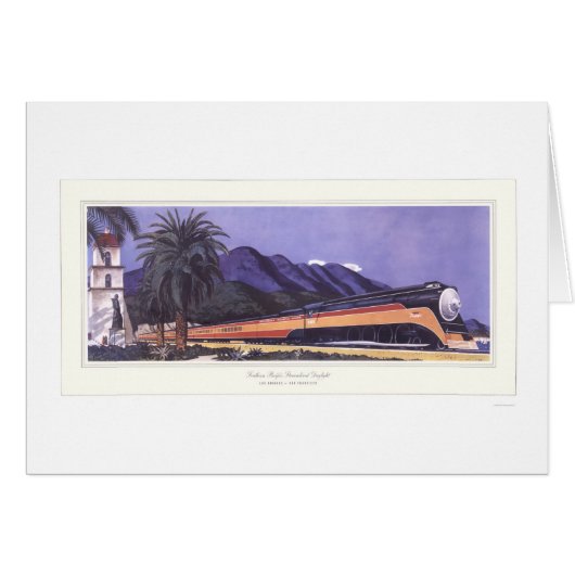 Southern Pacific Streamlined Daylight Cards (Front Horizontal)