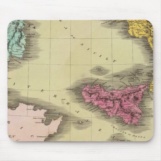 Southern Part of Italy Mouse Pad (Front)