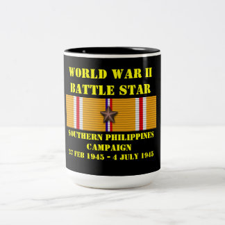 Southern Philippines Campaign Two-Tone Coffee Mug