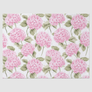 Southern Pink Hydrangea Tissue Paper