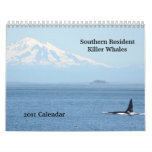 Southern Resident Killer Whales Calendar at Zazzle