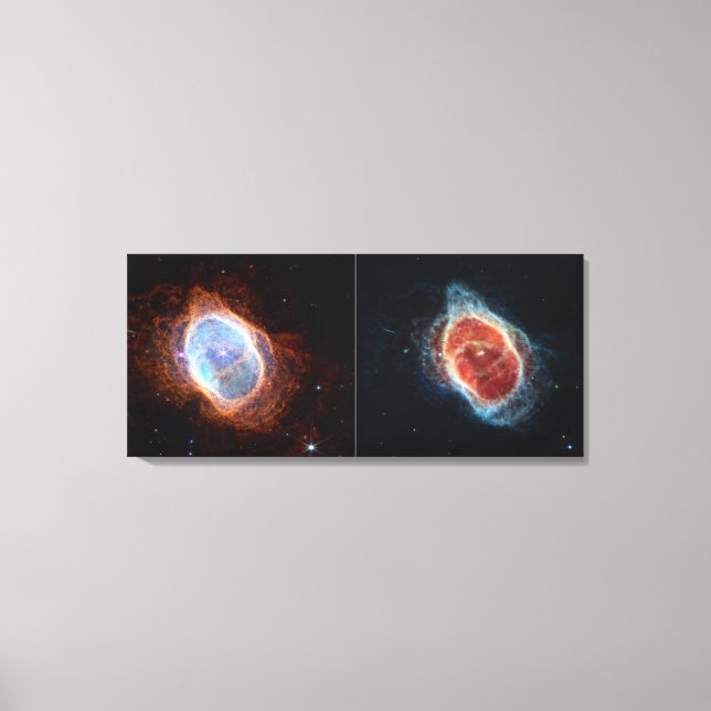 Southern Ring Nebula Canvas Print (Front)