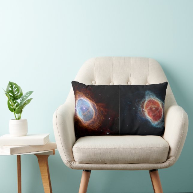 Southern Ring Nebula Lumbar Pillow (Chair)