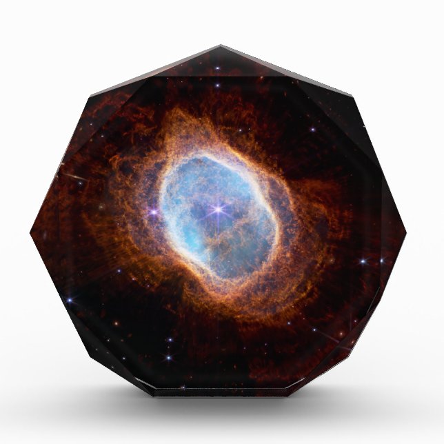 Southern Ring Nebula Space James Webb Telescope Acrylic Award (Front)