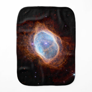 Southern Ring Nebula Space James Webb Telescope Baby Burp Cloth
