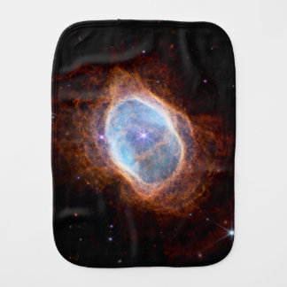 Southern Ring Nebula Space James Webb Telescope Baby Burp Cloth
