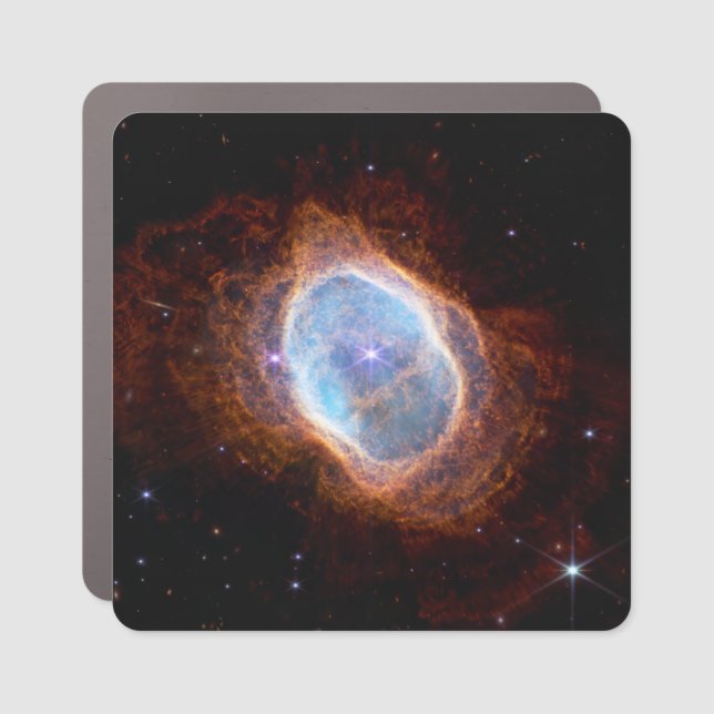 Southern Ring Nebula Space James Webb Telescope Car Magnet (Front)