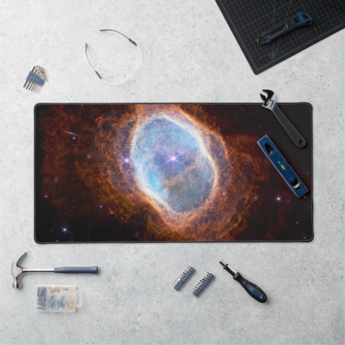 Southern Ring Nebula Space James Webb Telescope Desk Mat