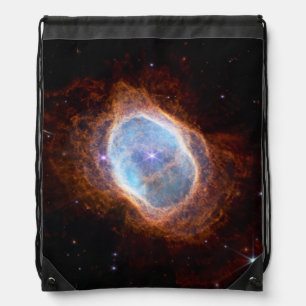 Southern Ring Nebula Space James Webb Telescope Drawstring Bag