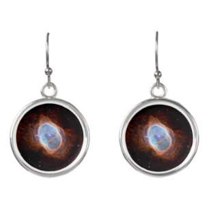 Southern Ring Nebula Space James Webb Telescope Earrings