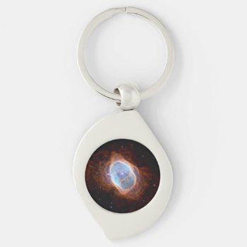 Southern Ring Nebula Space James Webb Telescope Keychain by Onshi_Designs at Zazzle