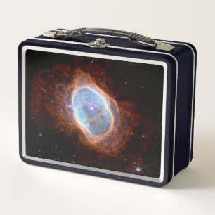 Southern Ring Nebula Space James Webb Telescope Metal Lunch Box
