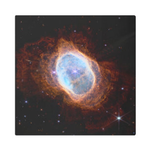Southern Ring Nebula Space James Webb Telescope Metal Print