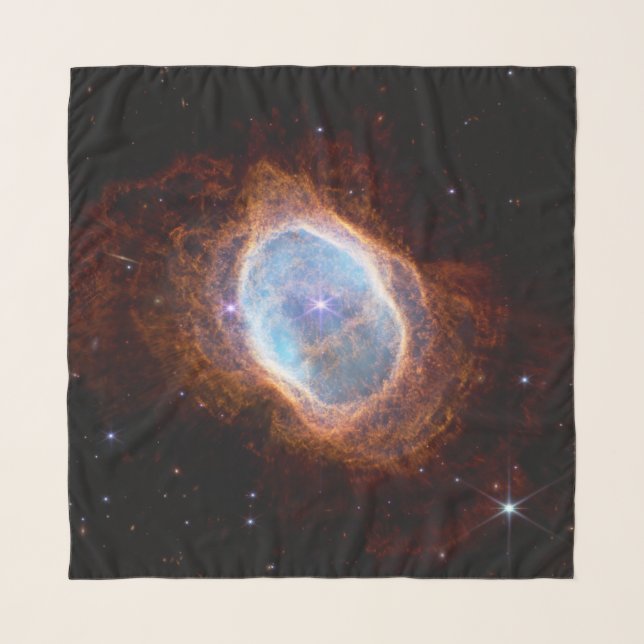 Southern Ring Nebula Space James Webb Telescope Scarf (Front)