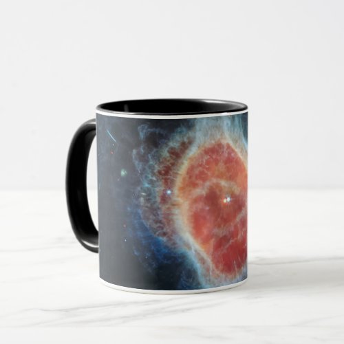 Southern Ring Planetary Nebula  MIRI  JWST Mug