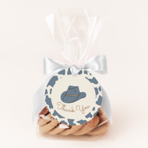 Southern Rodeo Cowboy Birthday Gift Tags