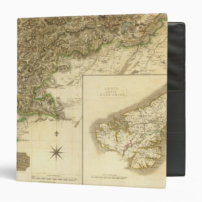 Southern Ross, Cromarty Shires 3 Ring Binder (Front/Inside)