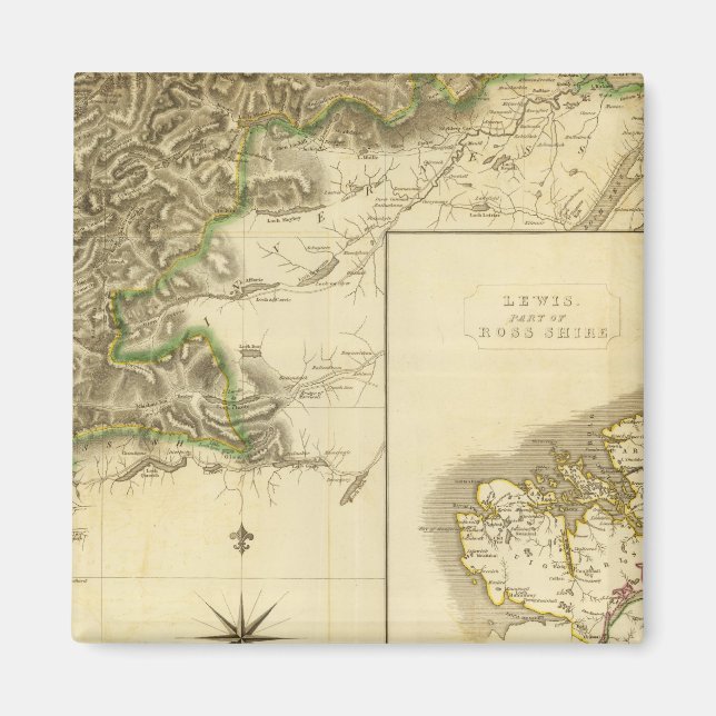 Southern Ross, Cromarty Shires Magnet (Front)