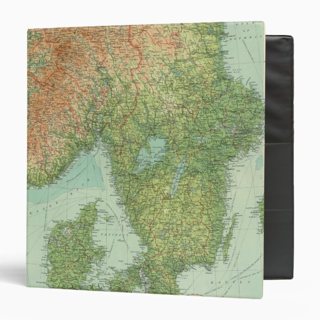 Southern Scandinavia & Denmark Binder (Front/Inside)