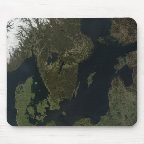 Southern Scandinavia Mouse Pad