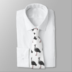 Southern screamer bird cartoon illustration neck tie