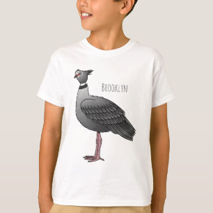 Southern screamer bird cartoon illustration   T-Shirt
